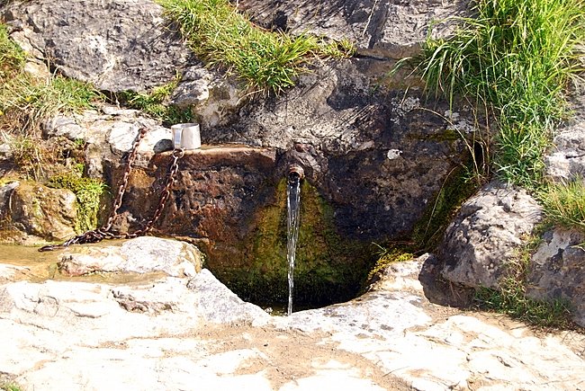 Fuente de Tar&iacute;n del monte Pagasarri en Bilbao (Vizcaya)